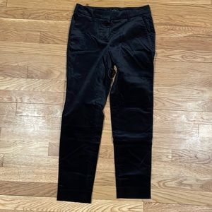 White House Black Market Women’s Velvet Slim Pant